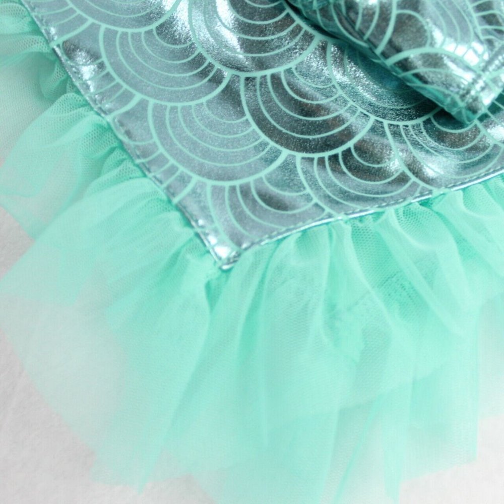 Wonder Nation 3 Piece Mermaid Bikini Swimsuit Set Baby Girl Size 18 Months - Picture 8 of 9